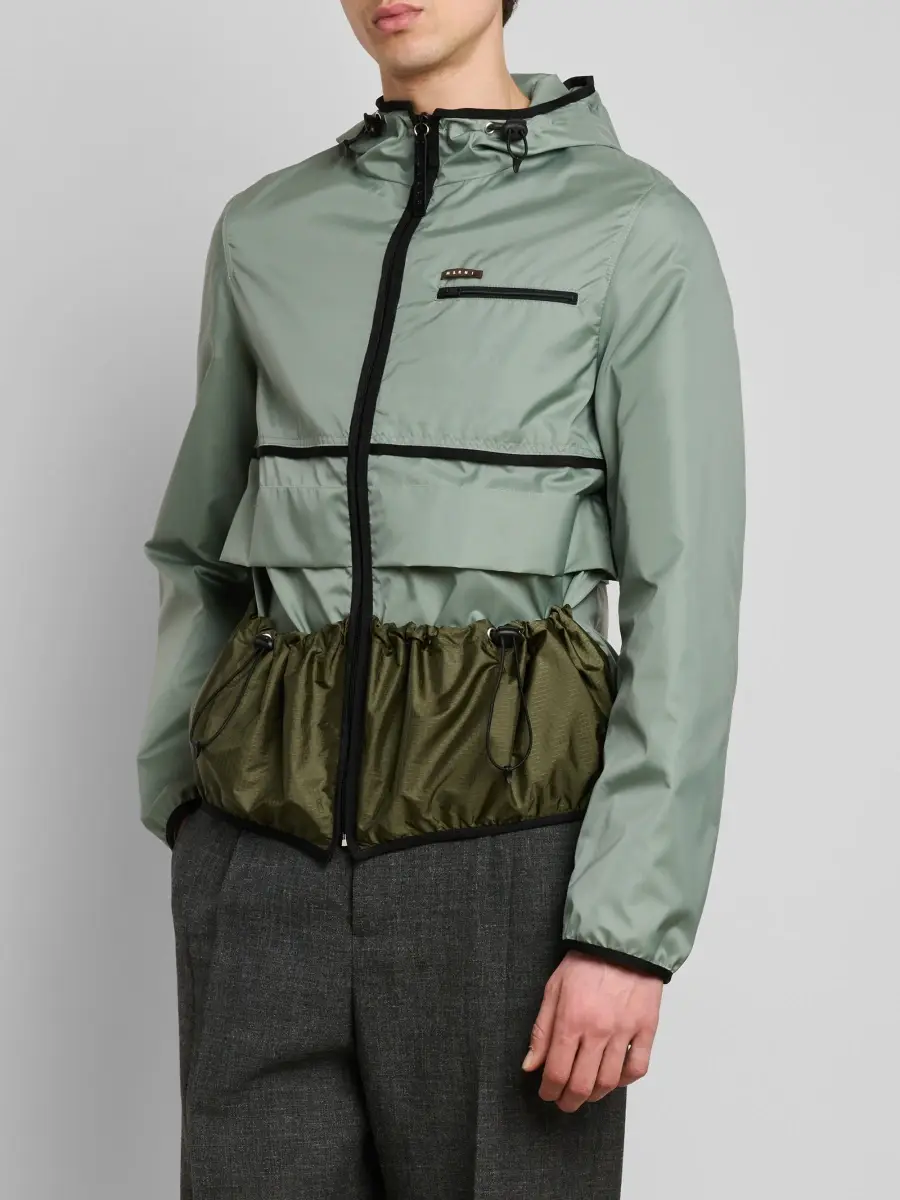 Marni Men's Nylon Hooded Jacket | Thumbnail 4 Marni Men's Nylon Hooded Jacket | Thumbnail 4