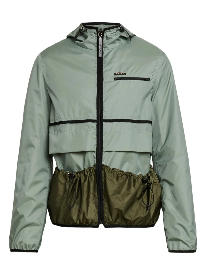 Marni Men's Nylon Hooded Jacket