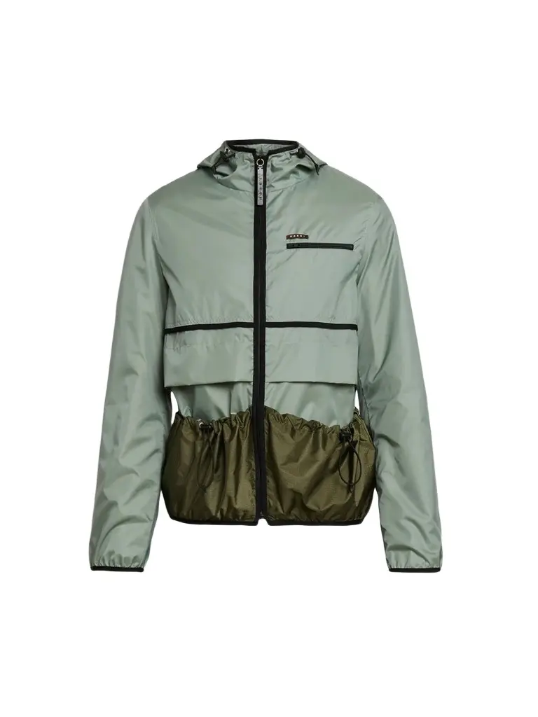 Marni Men's Nylon Hooded Jacket
