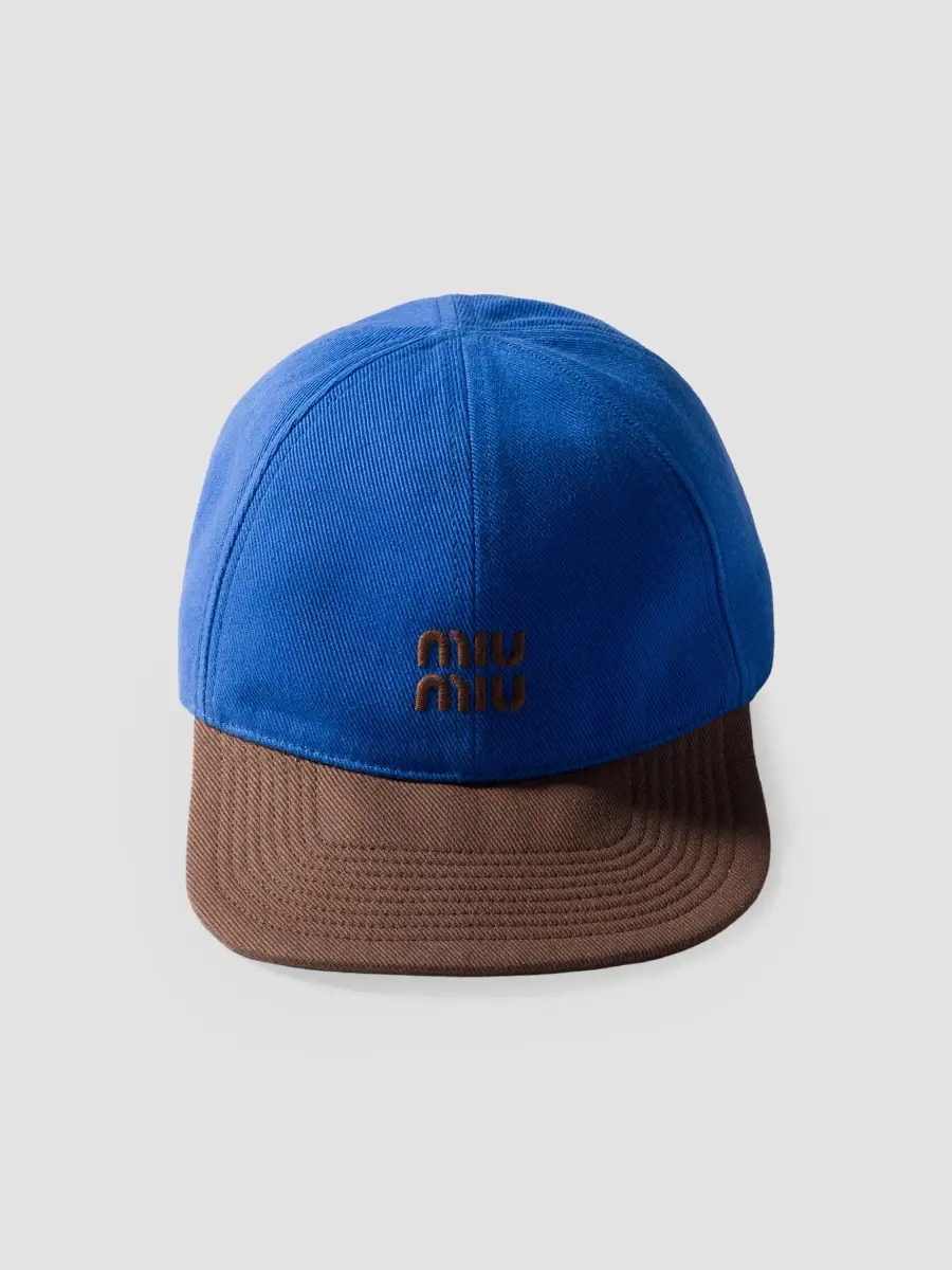 Miu Miu Women's Drill Baseball Cap | Thumbnail 2 Miu Miu Women's Drill Baseball Cap | Thumbnail 2