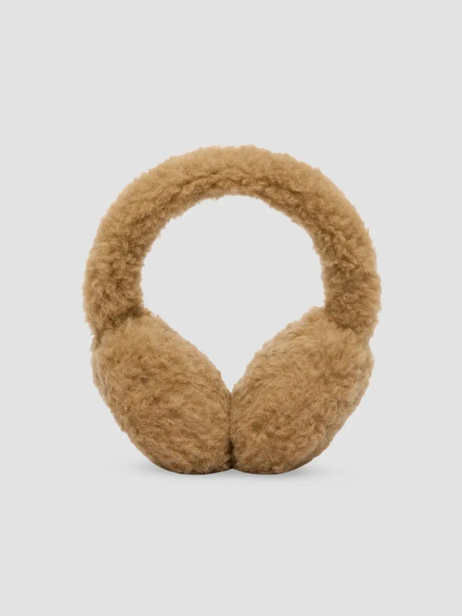 Max Mara Women's Teddy Fabric Earmuffs | Thumbnail 2 Max Mara Women's Teddy Fabric Earmuffs | Thumbnail 2