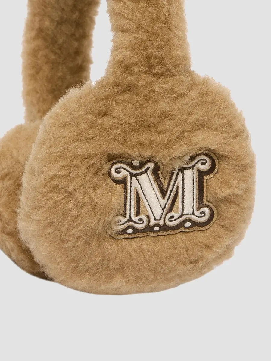 Max Mara Women's Teddy Fabric Earmuffs | Thumbnail 3 Max Mara Women's Teddy Fabric Earmuffs | Thumbnail 3