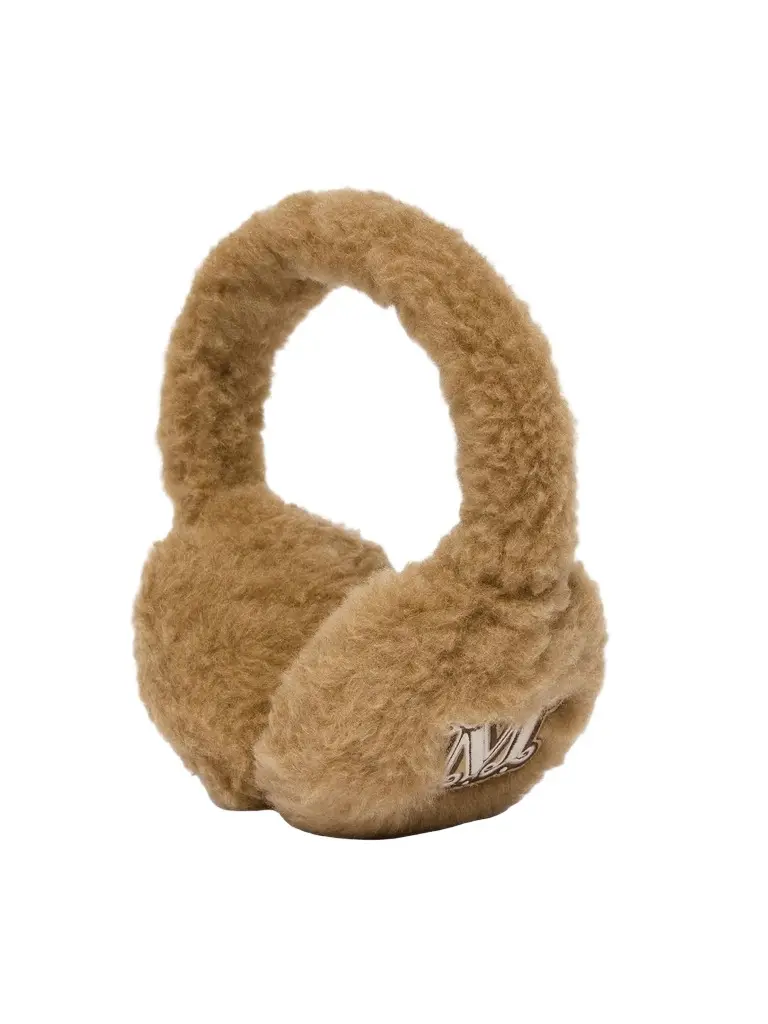 Max Mara Women's Teddy Fabric Earmuffs