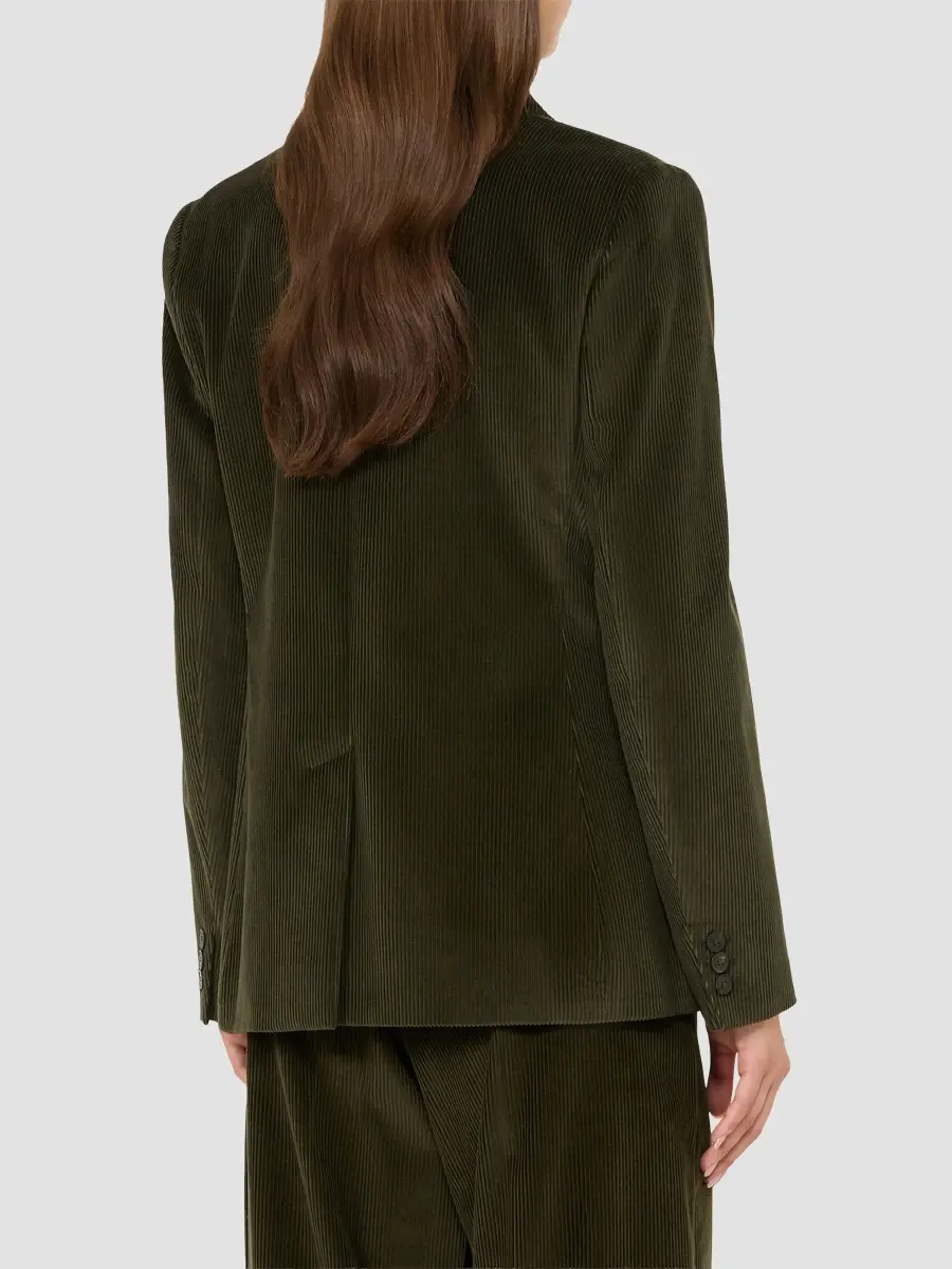 Weekend Max Mara Women's Cotton Corduroy Velvet Blazer | Thumbnail 4