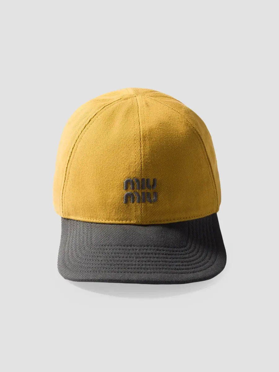Miu Miu Women's Drill Baseball Cap | Thumbnail 2 Miu Miu Women's Drill Baseball Cap | Thumbnail 2