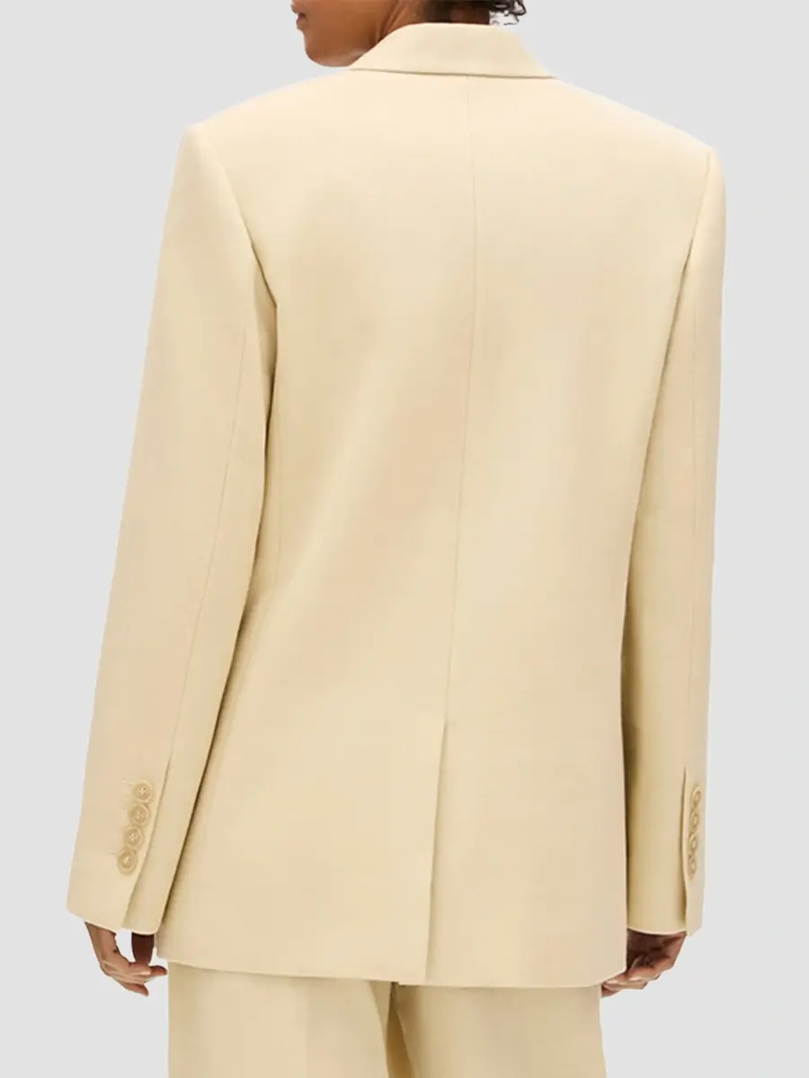 Another Tomorrow Women's Oversized Tailored Jacket | Thumbnail 5