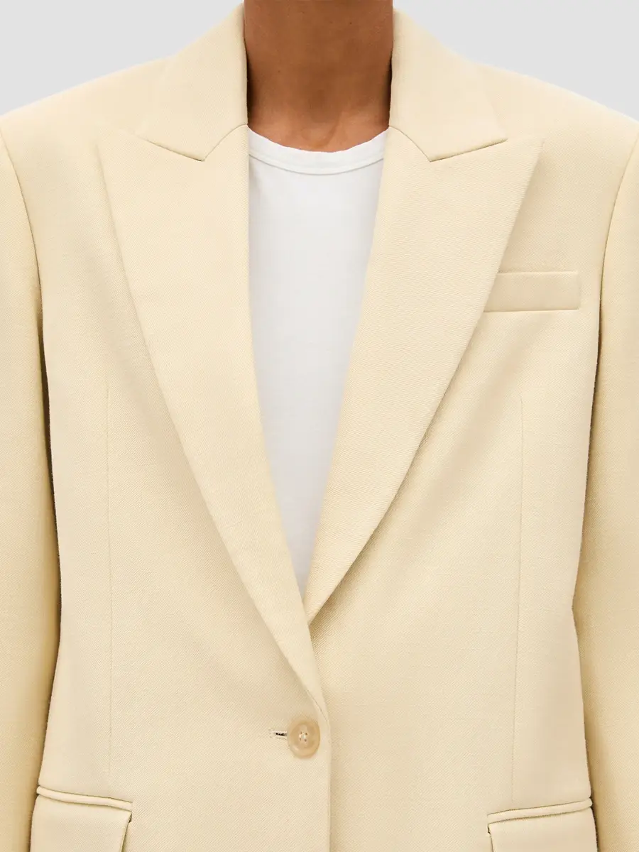 Another Tomorrow Women's Oversized Tailored Jacket | Thumbnail 6