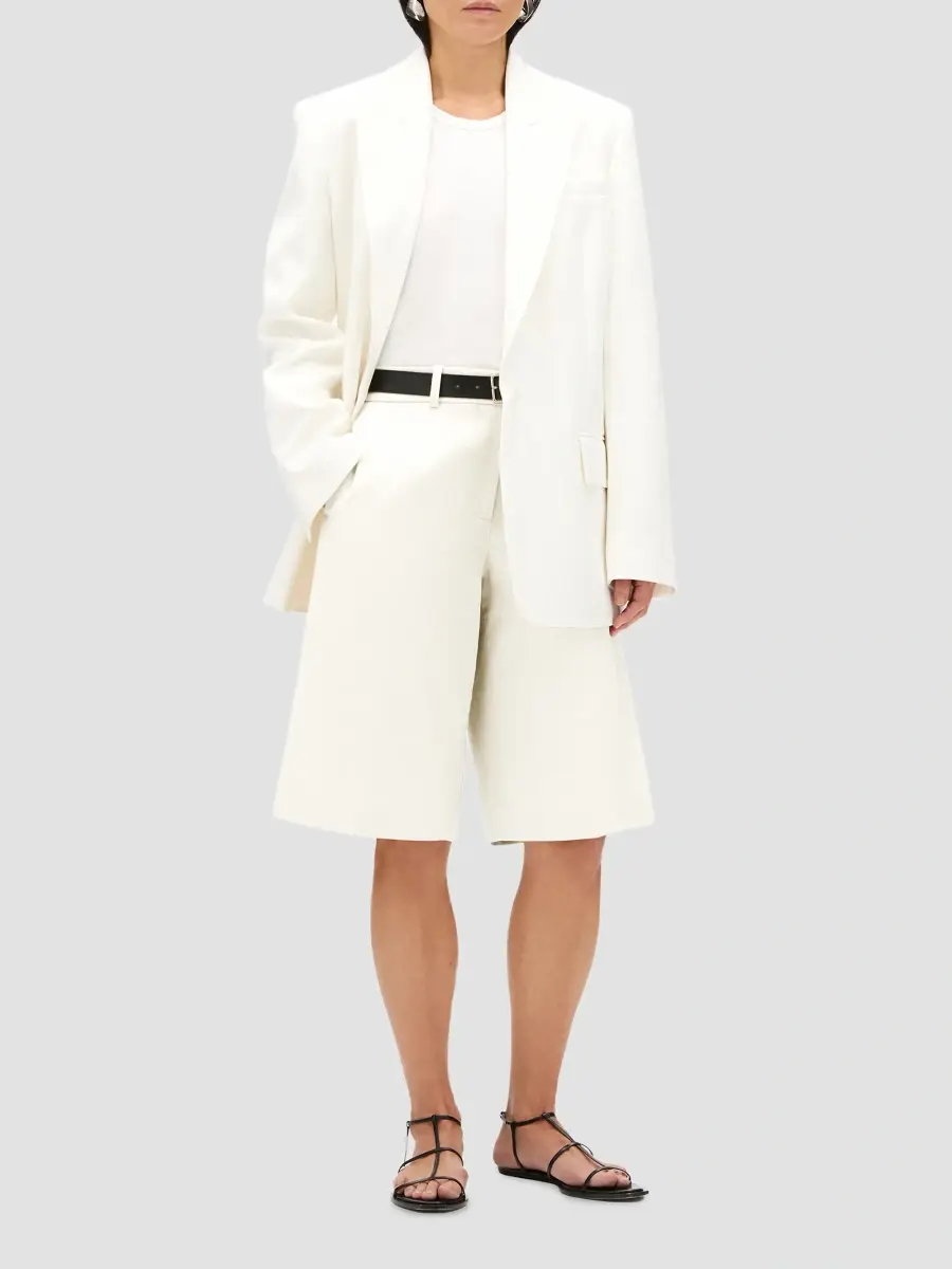 Another Tomorrow Women's Oversized Tailored Jacket | Thumbnail 2