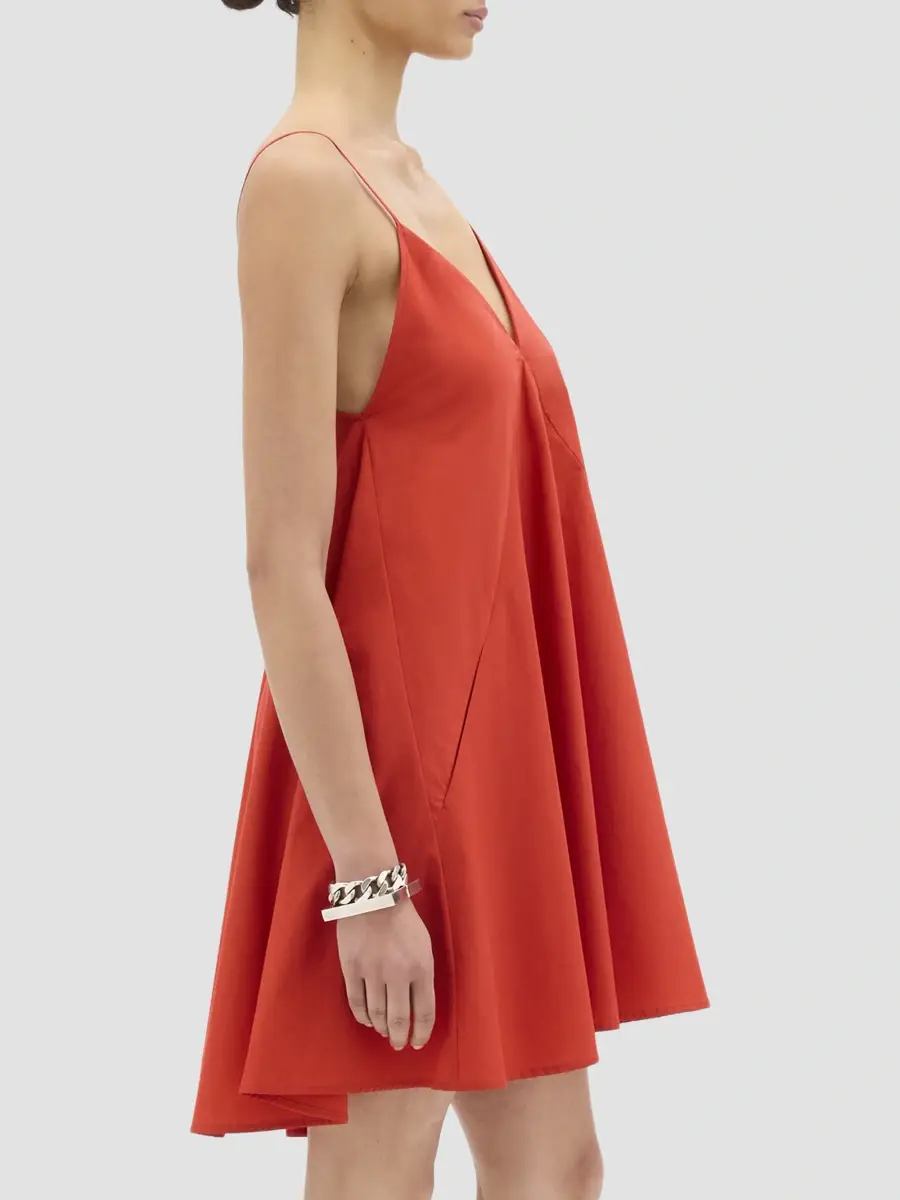 Another Tomorrow Women's Flare Sun Dress | Thumbnail 3 Another Tomorrow Women's Flare Sun Dress | Thumbnail 3