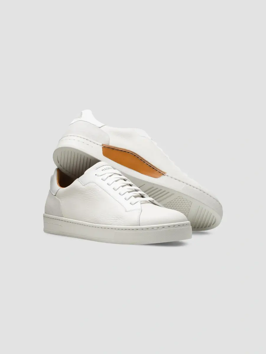 Magnanni Men's Amadeo Leather Low-Top Sneakers | Thumbnail 4