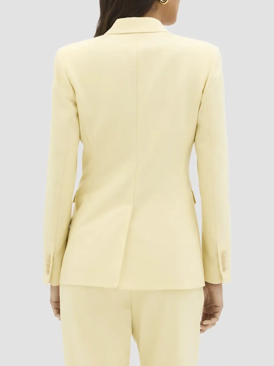 Another Tomorrow Women's Single Button Jacket | Thumbnail 4 Another Tomorrow Women's Single Button Jacket | Thumbnail 4