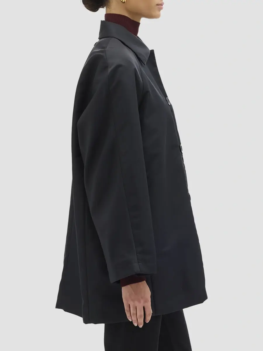 Another Tomorrow Women's Car Coat | Thumbnail 3