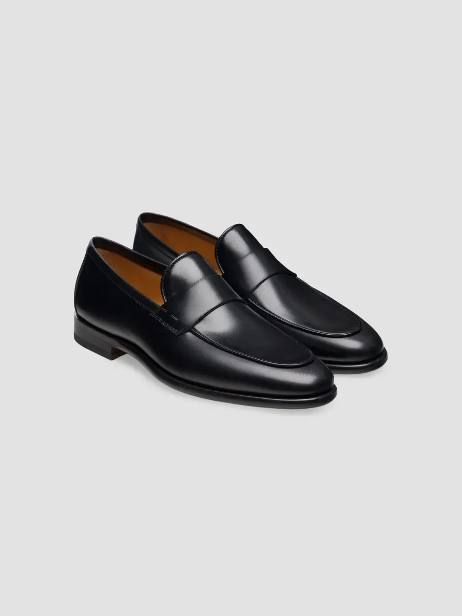 Magnanni Men's Duerro Leather Penny Loafers | Thumbnail 4