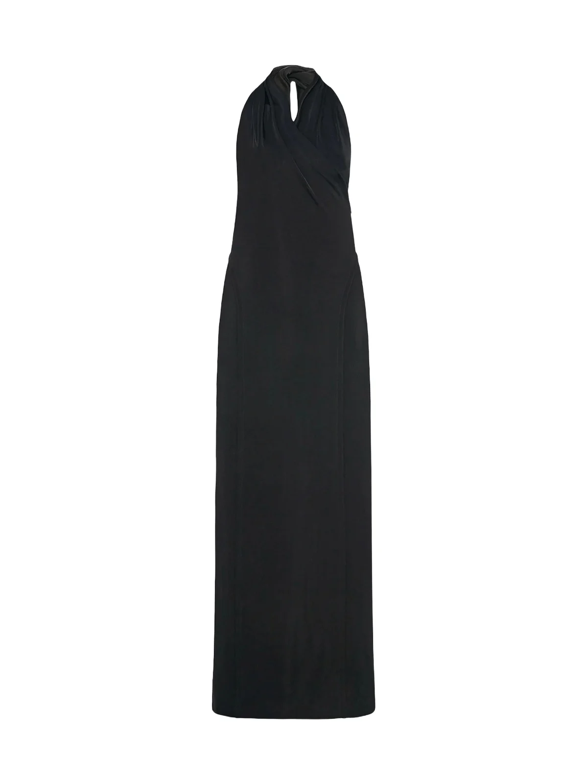 Another Tomorrow Women's Gathered Halter Dress