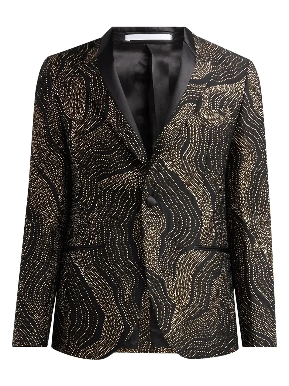 Pal Zileri Men's Swirl Ombré Silk Dinner Jacket