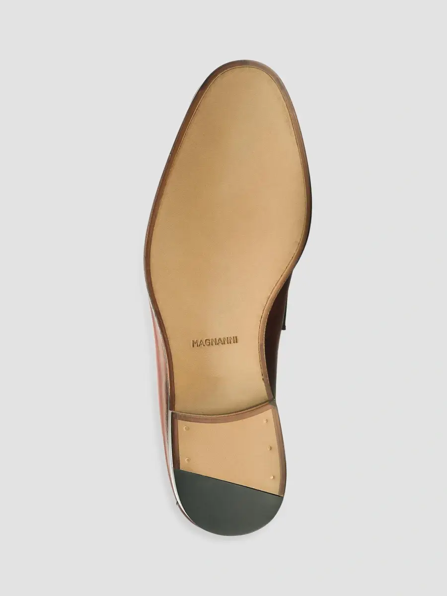 Magnanni Men's Sasso Leather Penny Loafers | Thumbnail 5 Magnanni Men's Sasso Leather Penny Loafers | Thumbnail 5