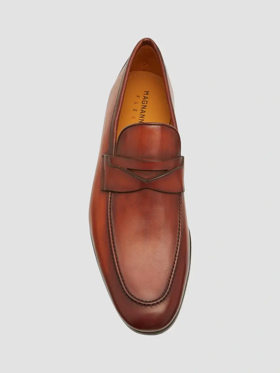 Magnanni Men's Sasso Leather Penny Loafers | Thumbnail 6 Magnanni Men's Sasso Leather Penny Loafers | Thumbnail 6