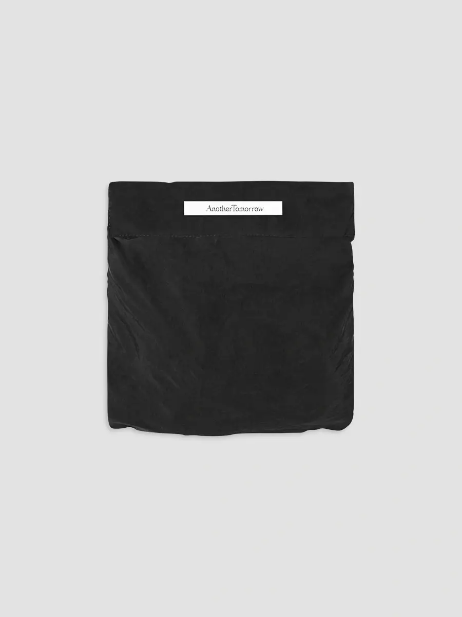 Another Tomorrow Women's Nylon Anorak Coat | Thumbnail 5 Another Tomorrow Women's Nylon Anorak Coat | Thumbnail 5