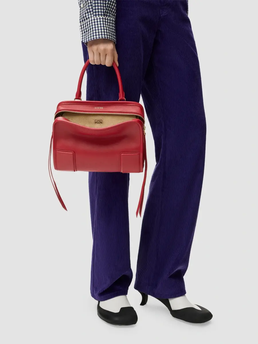 Loewe Women's Amazona Small Leather Top Handle Bag | Thumbnail 2
