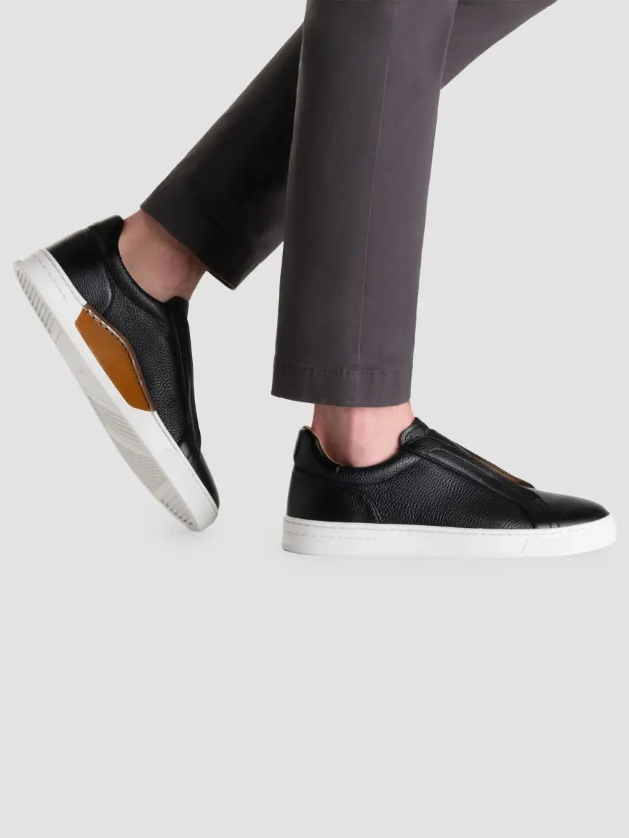 Magnanni Men's Gasol II Leather Slip-On Sneakers | Thumbnail 2 Magnanni Men's Gasol II Leather Slip-On Sneakers | Thumbnail 2