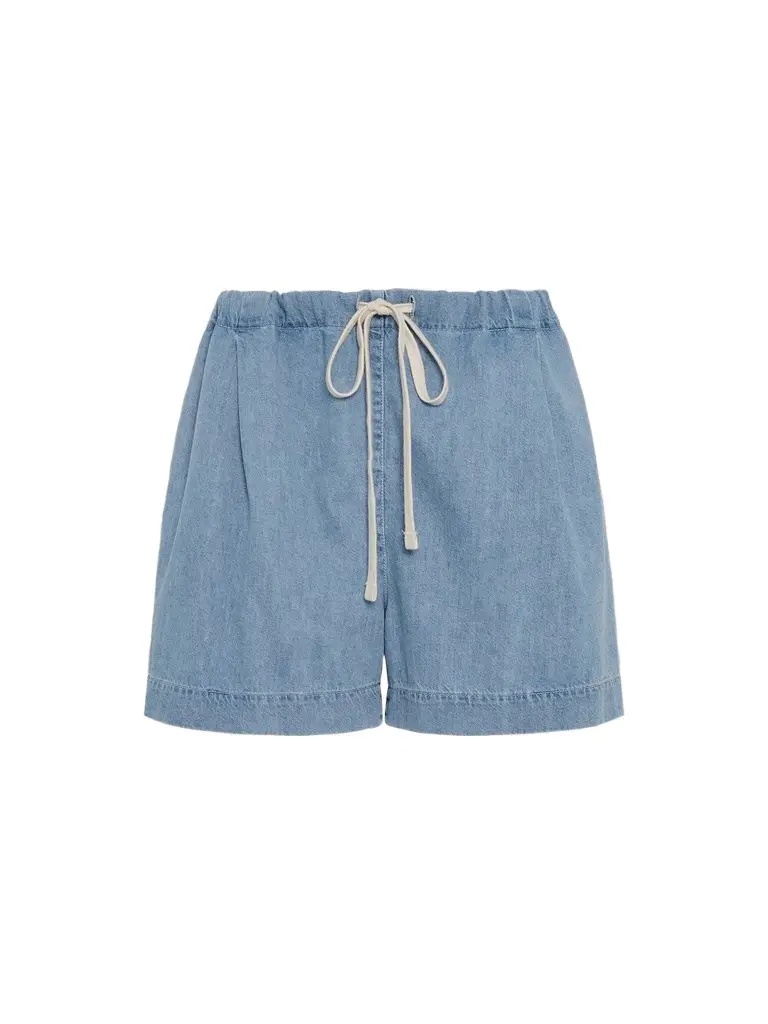 Women's Chambray Drawcord Shorts Women's Chambray Drawcord Shorts