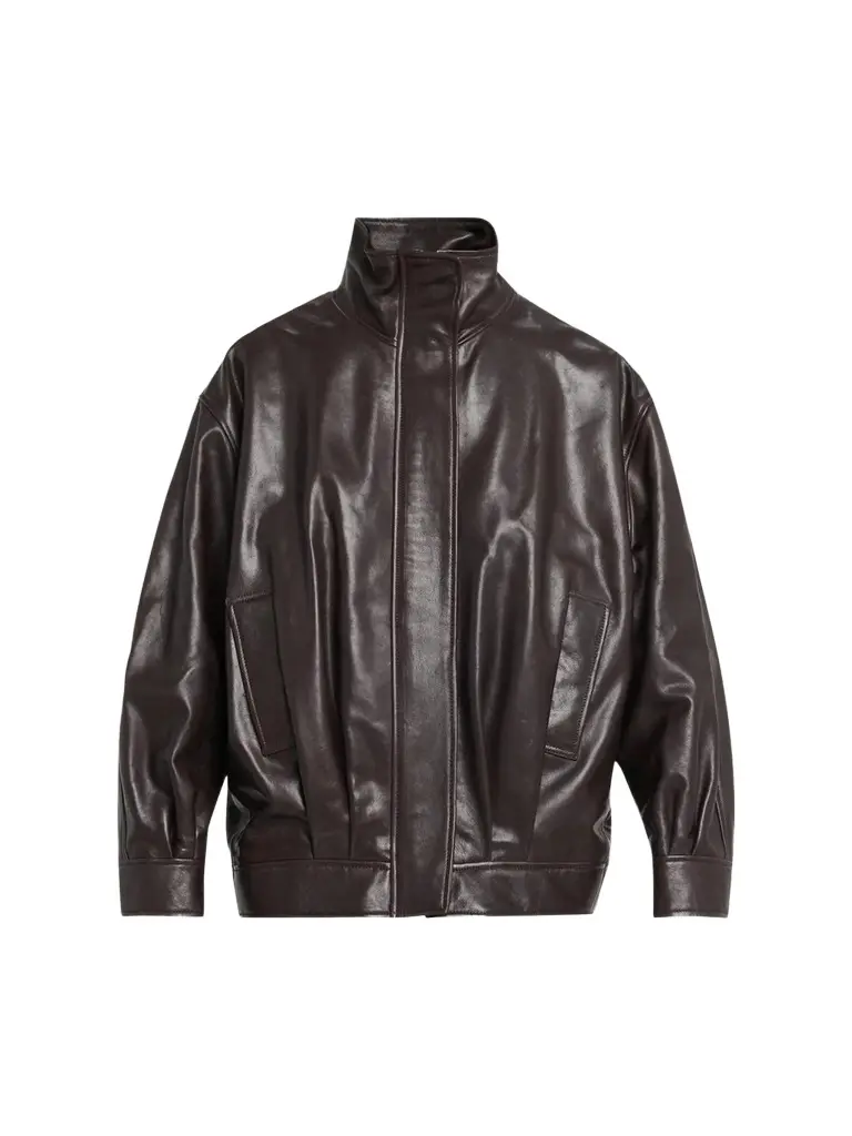 ARMA Women's Paula Leather Bomber Jacket