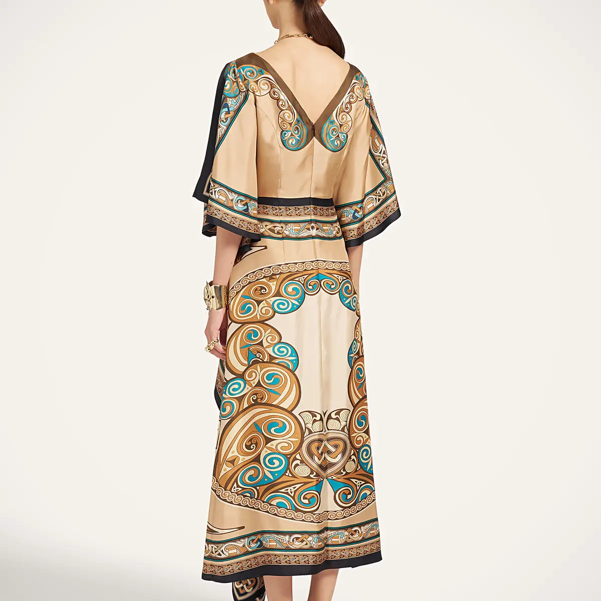 La Double J Foulard Dress | Thumbnail 2