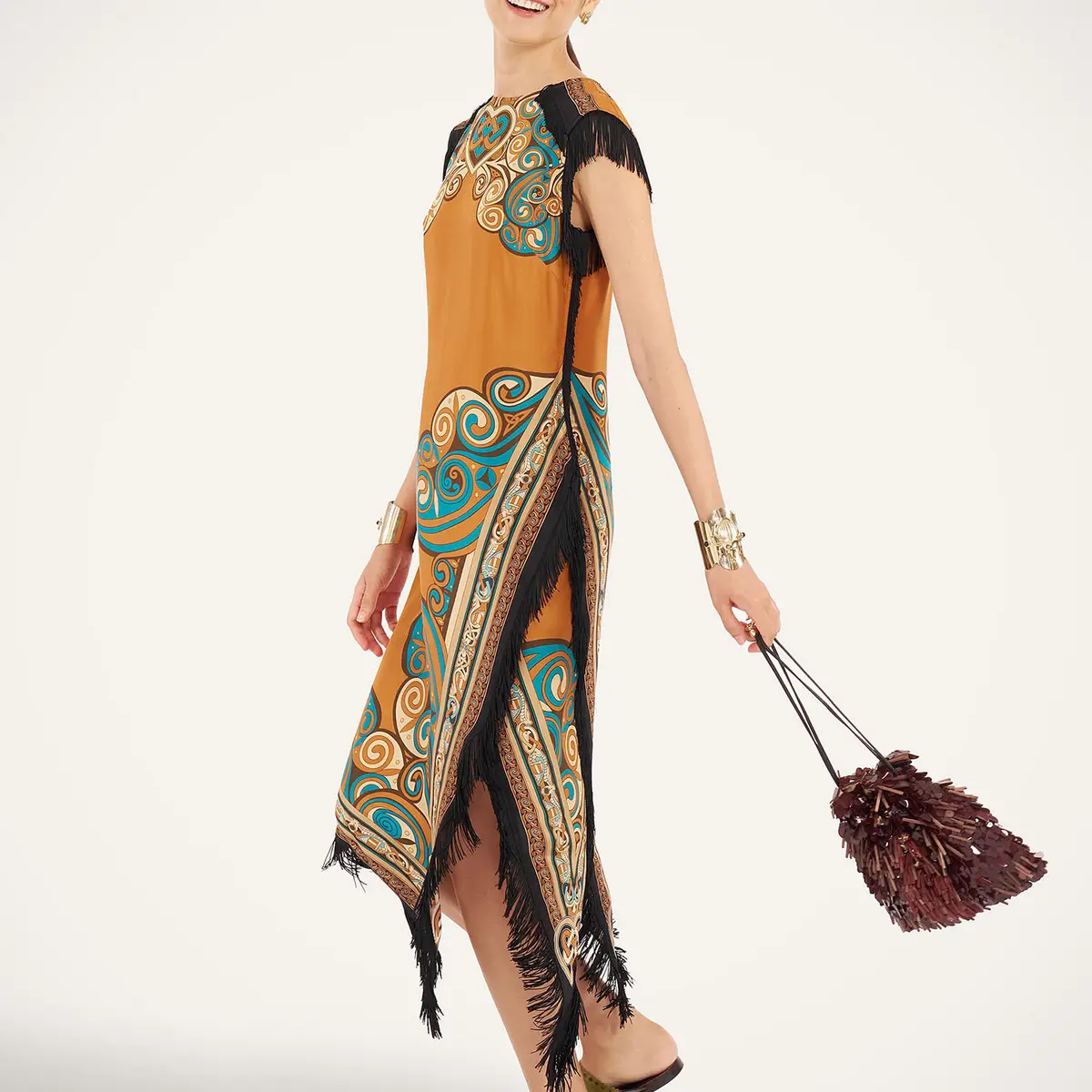 La Double J Scarf Dress | Thumbnail 5