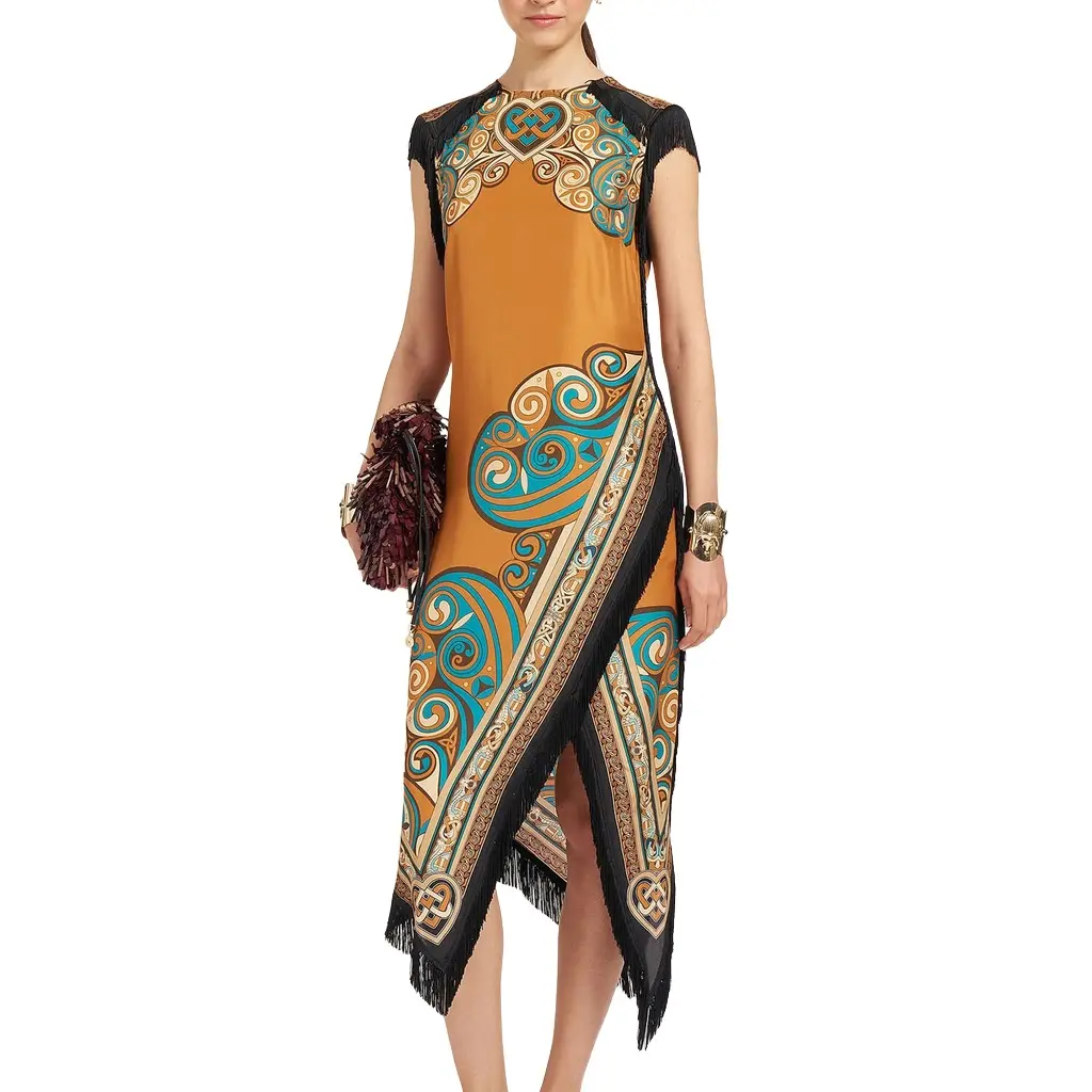 La Double J Scarf Dress