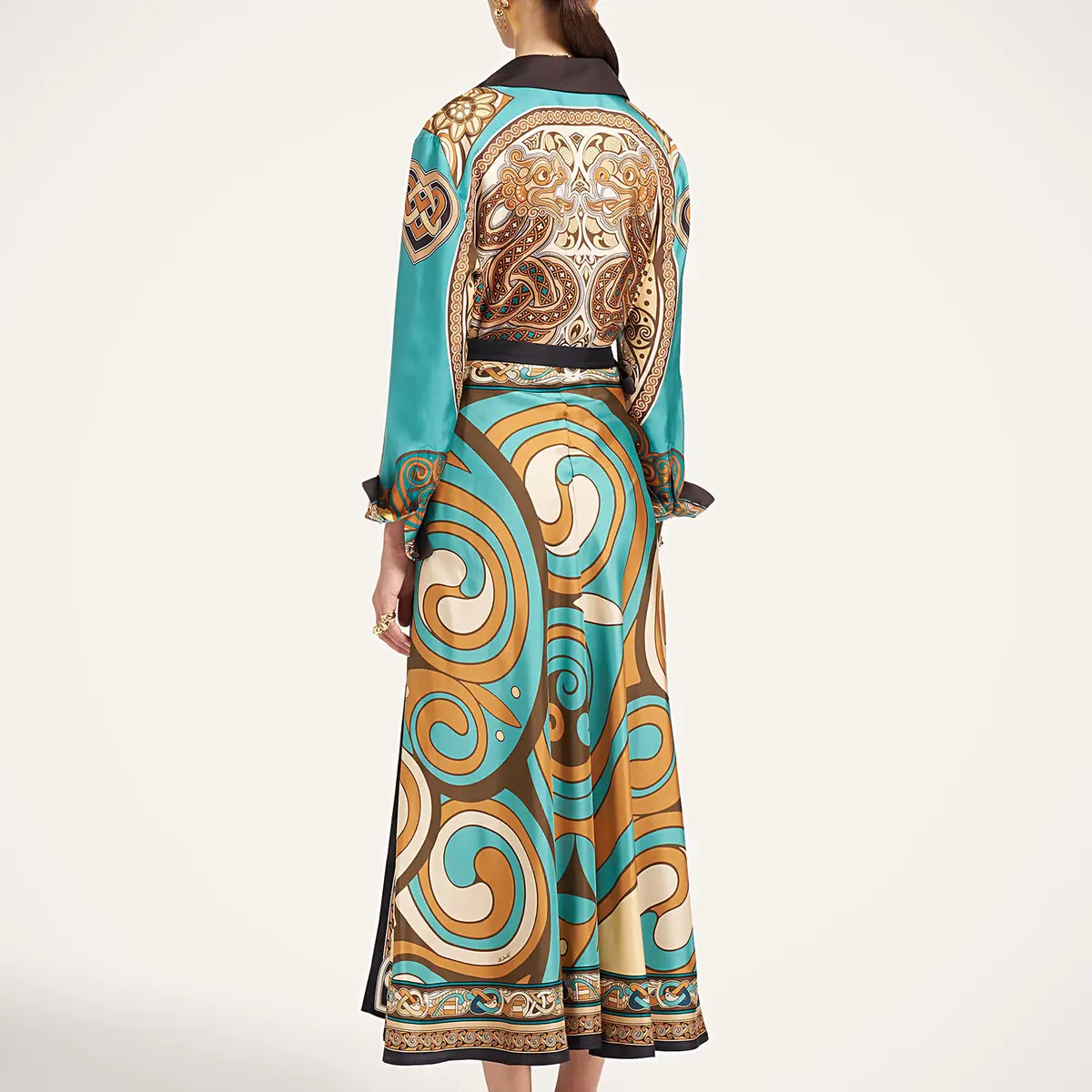 La Double J Sarong Skirt | Thumbnail 2 La Double J Sarong Skirt | Thumbnail 2