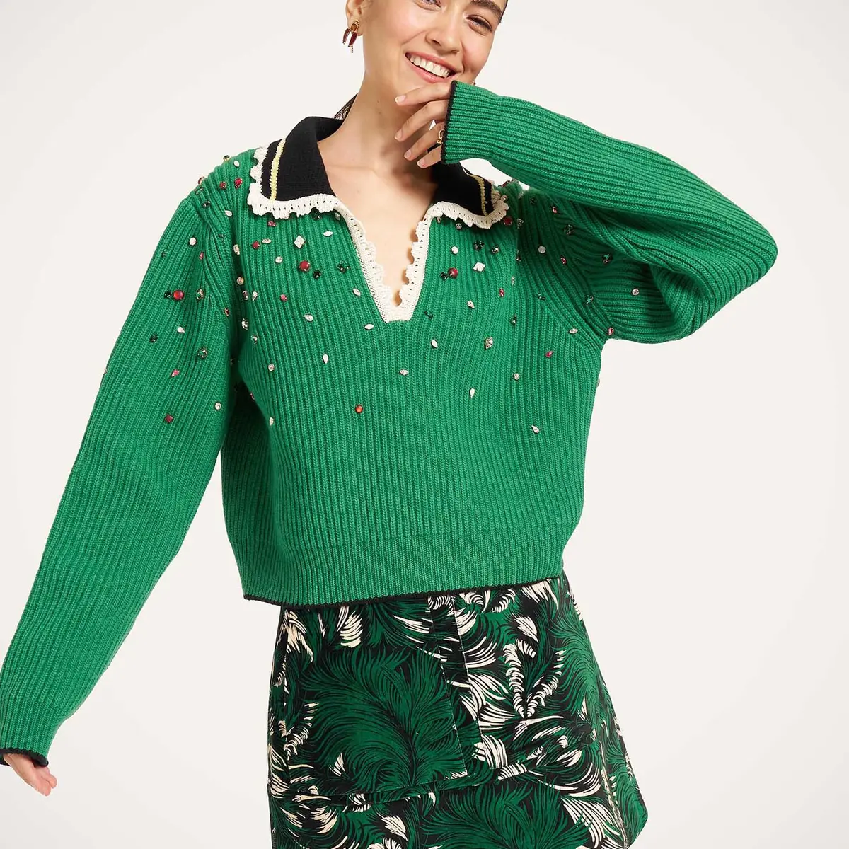 La Double J Picket High Sweater | Thumbnail 5 La Double J Picket High Sweater | Thumbnail 5