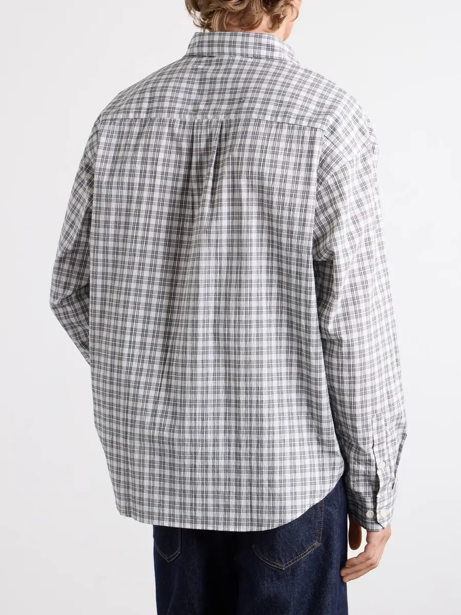 mfpen Executive Checked Cotton-Blend Poplin Shirt - Men | Thumbnail 4 mfpen Executive Checked Cotton-Blend Poplin Shirt - Men | Thumbnail 4
