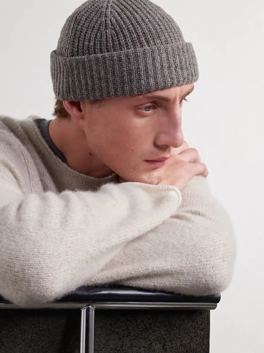 NN07 Sailor 6650 Ribbed Wool-Blend Beanie - Men | Thumbnail 2