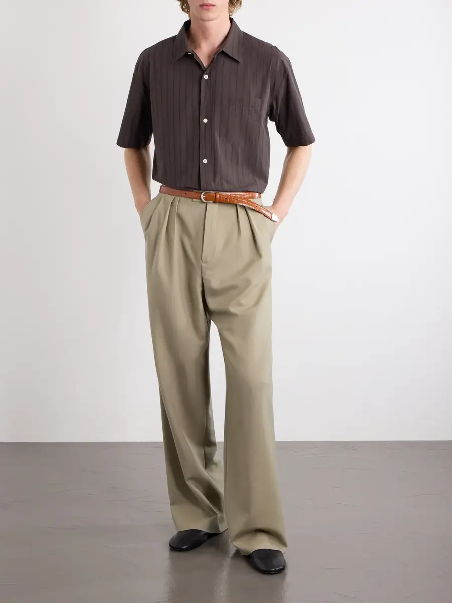 mfpen New Input Striped Cotton-Poplin Shirt - Men | Thumbnail 2 mfpen New Input Striped Cotton-Poplin Shirt - Men | Thumbnail 2