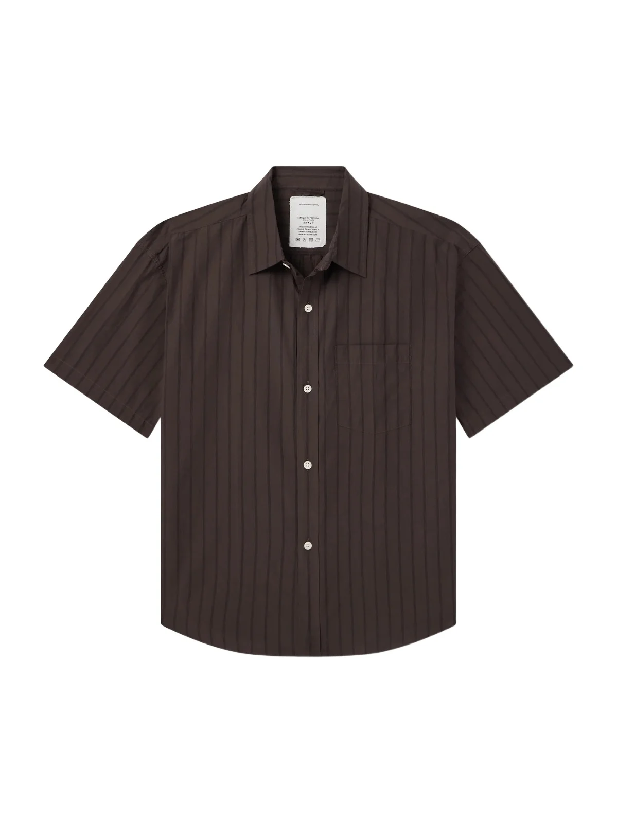 mfpen New Input Striped Cotton-Poplin Shirt - Men