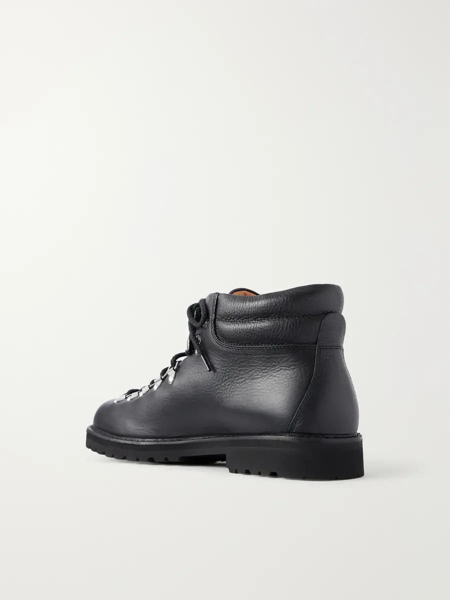 NN07 Fracap M127 Textured Leather Hiking Boots - Men | Thumbnail 4