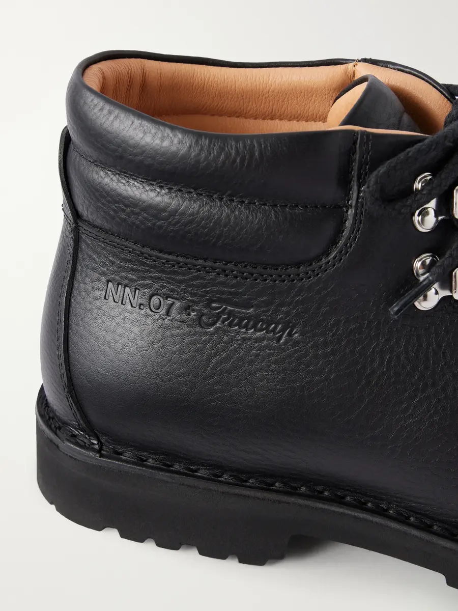 NN07 Fracap M127 Textured Leather Hiking Boots - Men | Thumbnail 5