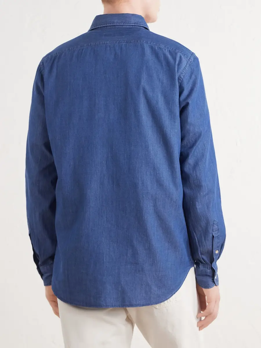 Boglioli Denim Shirt - Men | Thumbnail 4 Boglioli Denim Shirt - Men | Thumbnail 4