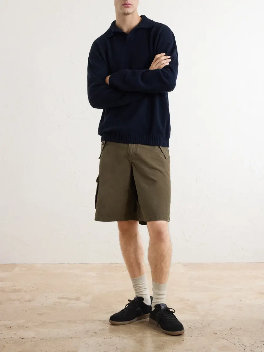 Sease Cashmere Wool-Blend Polo Sweater - Men | Thumbnail 2 Sease Cashmere Wool-Blend Polo Sweater - Men | Thumbnail 2