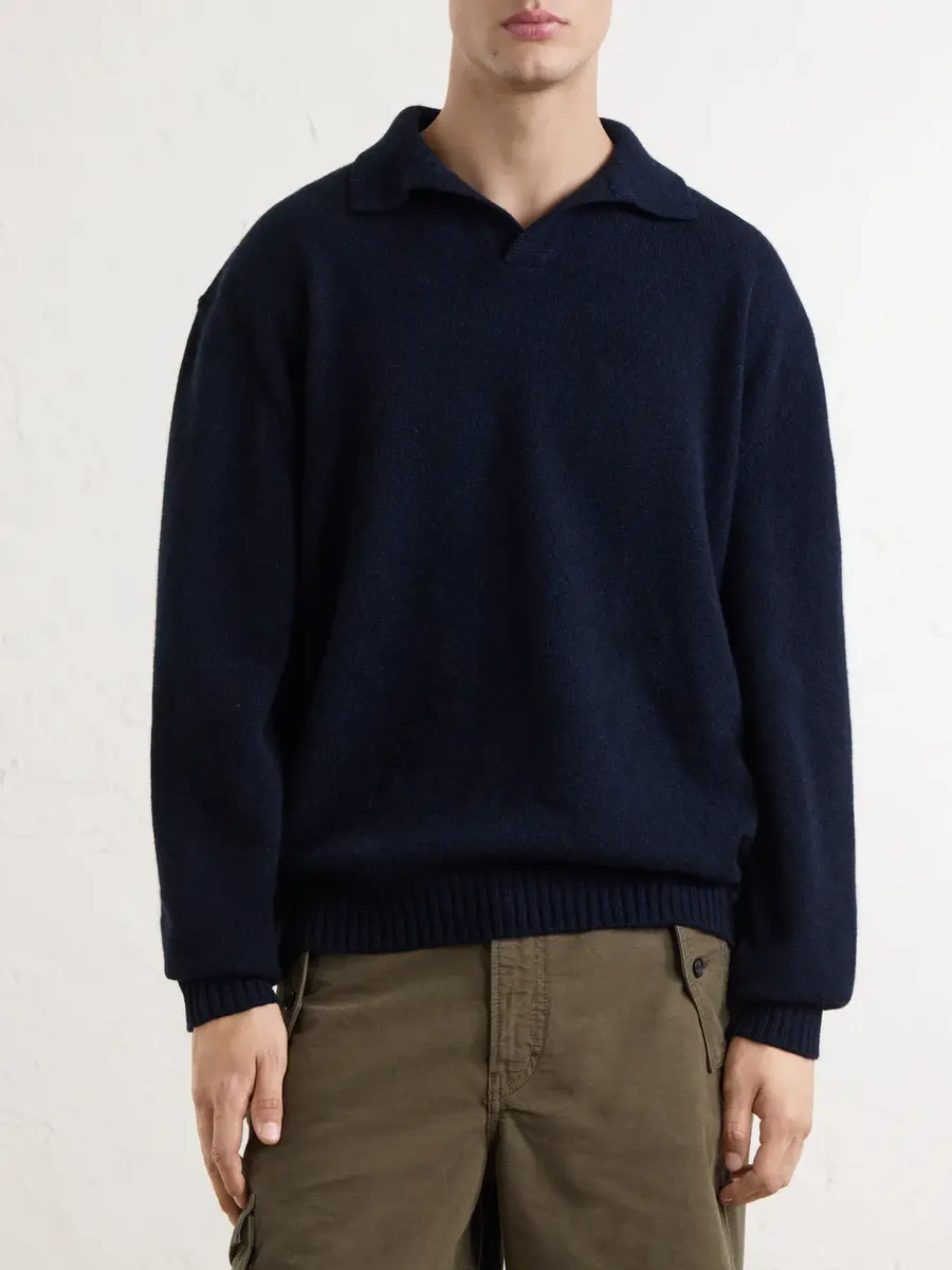 Sease Cashmere Wool-Blend Polo Sweater - Men | Thumbnail 3 Sease Cashmere Wool-Blend Polo Sweater - Men | Thumbnail 3