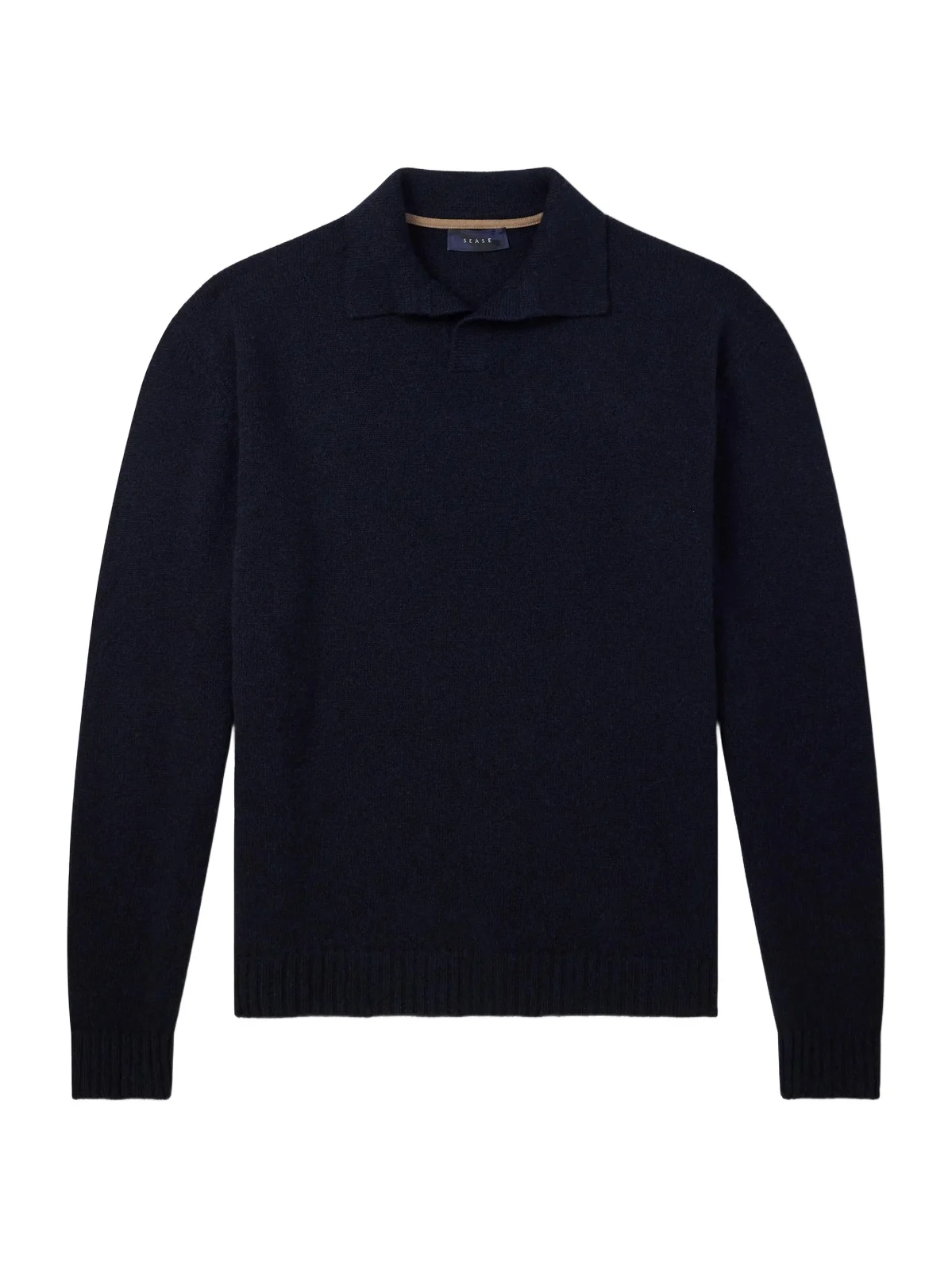 Sease Cashmere Wool-Blend Polo Sweater - Men