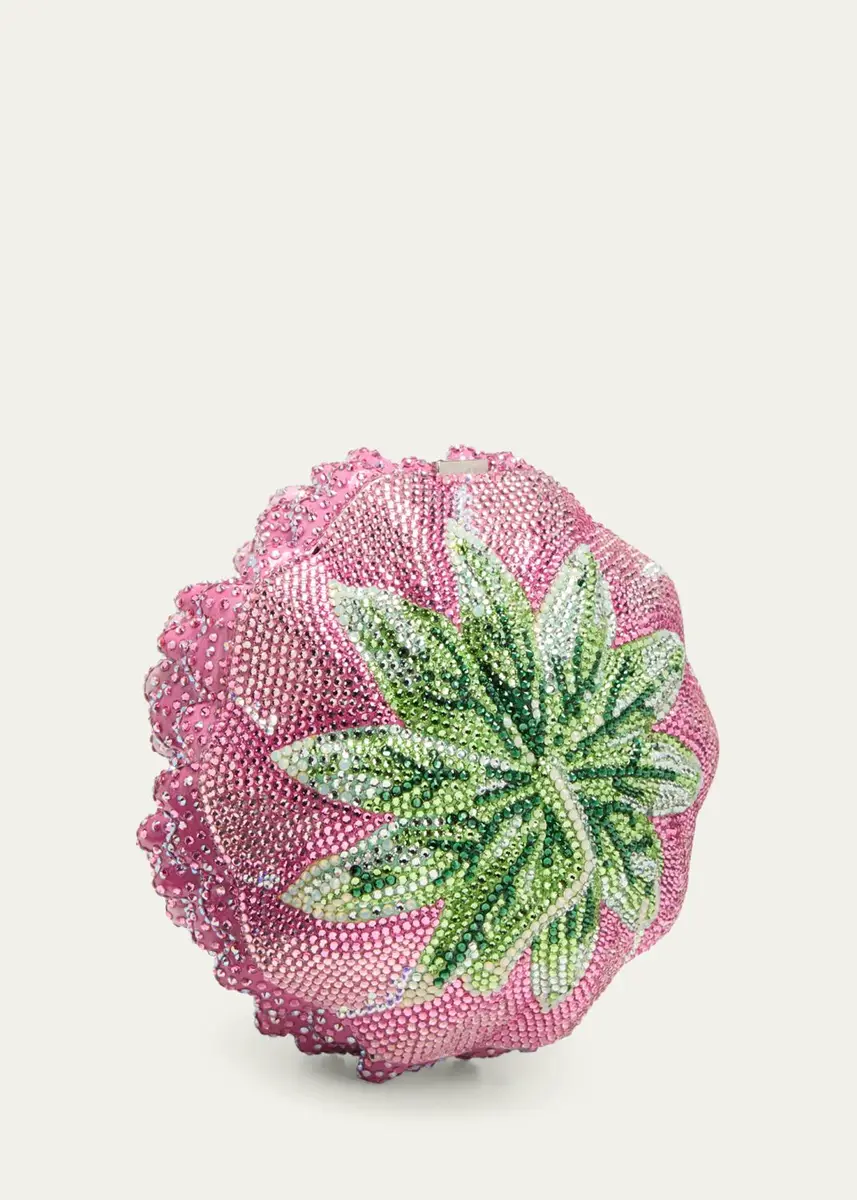 Judith Leiber Couture Peony Crystal-Embellished Clutch Bag | Thumbnail 3 Judith Leiber Couture Peony Crystal-Embellished Clutch Bag | Thumbnail 3