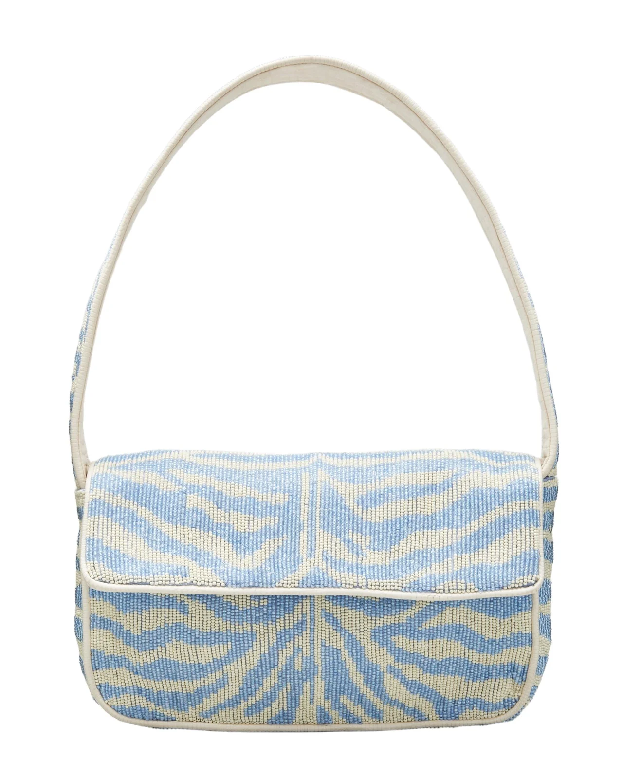Tommy Two-Tone Beaded Shoulder Bag Tommy Two-Tone Beaded Shoulder Bag