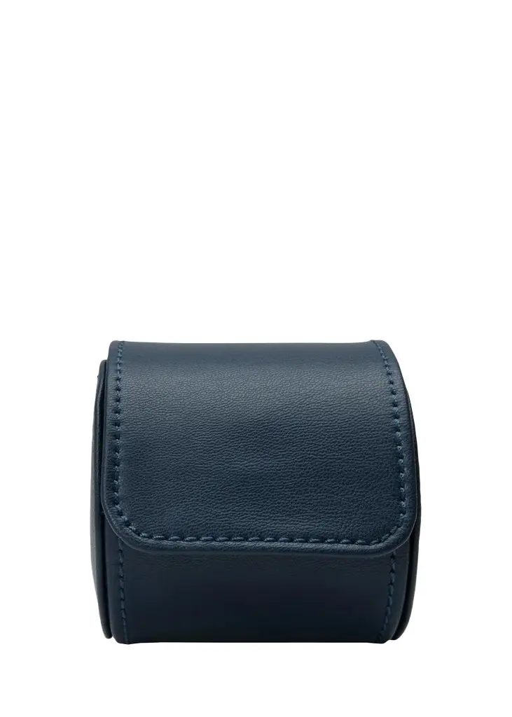 Wolf Earth Apple Leather Single Watch Roll