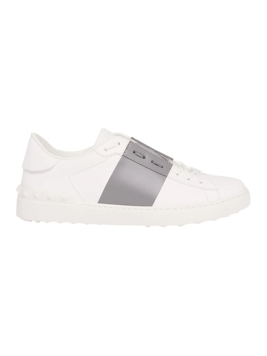 Valentino Garavani Men's Open Calfskin Sneakers