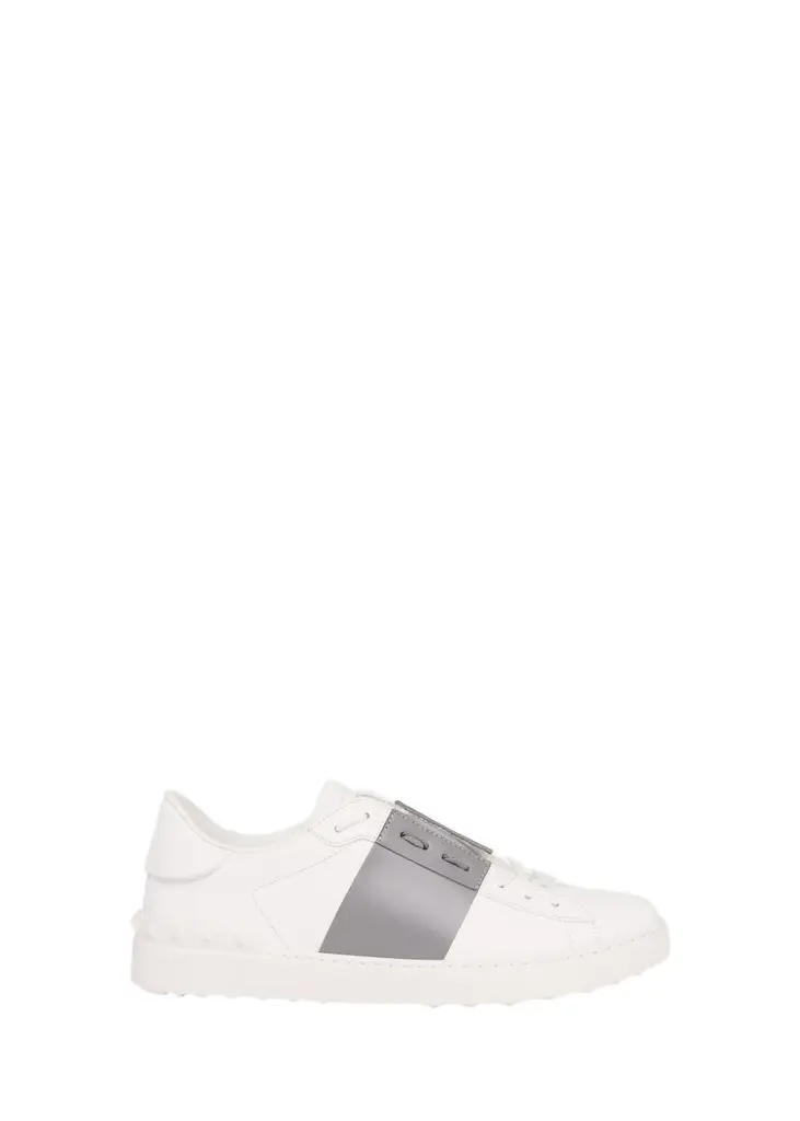 Valentino Garavani Men's Open Calfskin Sneakers