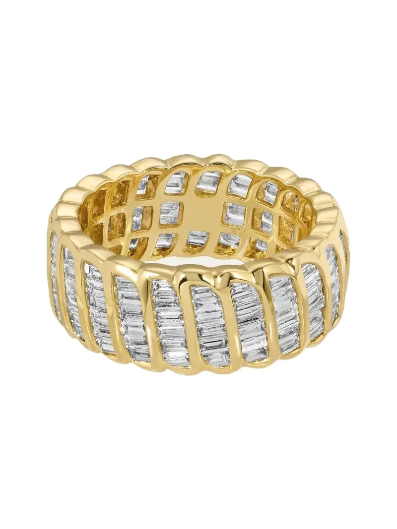 Anita Ko 18K Yellow Gold Large Baguette Diamond Zoe Ring