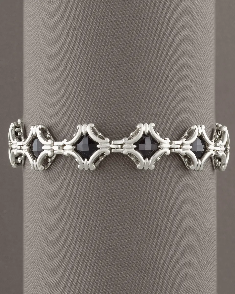 Lady Grey Mazzy Necklace with Crystals | Thumbnail 3 Lady Grey Mazzy Necklace with Crystals | Thumbnail 3