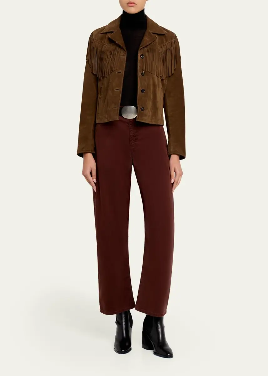 Nili Lotan Tribeca Straight Leg Pants | Thumbnail 6