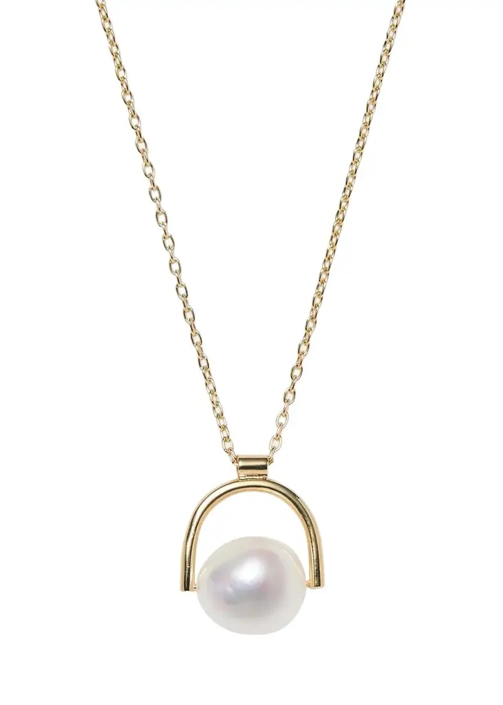 Pearl Bail Necklace Pearl Bail Necklace